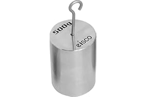 Double Hooked Weight Stainless Steel 500 grams (1.10 Lbs.) Eisco Labs