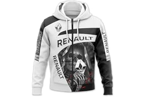 GXEBOPS Hoodies Vestes T-Shirt Pantalons Shorts Cardigan Mince 3D Ren-ault Impression Pull HommesFemmes Casual Polyester Sweat veste