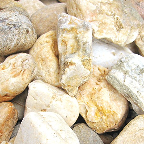 25 KG Zierkies mediterran gelblich Körnung (16/32mm)