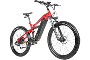 PULUMA PH001 - Mountain bike elettrica da 27,5 pollici, batteria Panasonic, 48 V, 20 Ah, con pneumatici a pedale assistito, freni a disco idraulici, telaio in lega di alluminio