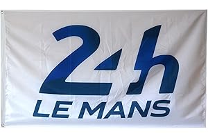 Aihccy Mountfly 24 Hours of Le Mans Banner Flag Formula One F1 Racing Team Motorsports Lemans 3X5 Feet Man Cave