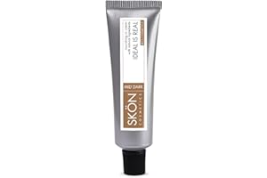 Skön Ideal Is Real - Cc Cream con Acido Ialuronico Viso, Olio di Argan e Burro di Karité, Crema Colorata Viso Nutriente e Idratante, Ideale per Pelle Grassa, Mista e Matura, Effetto Opacizzante, 50 ml