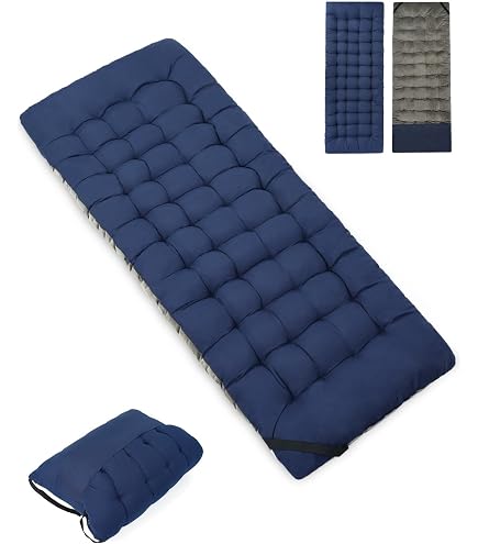 Sportneer Lit De Camping Pliable Réglable 5 Positions Avec Matelas Épais - Charge 204 Kg