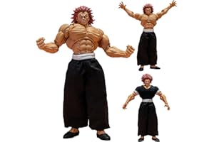 Zhongkaihua Baki - Figuras de anime Baki Hanma Super Action Figura de PVC Modelo Yujiro Accesorios coleccionables