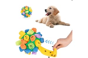 wosynm Schnüffelball,Schnüffelteppich Schnüffelspielzeug Interaktives Hundespielzeug Interaktive Hunde Schnüffelmatte für Kleine Mittelgroße Hunde Haustier