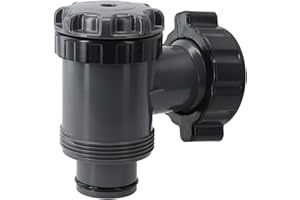 GLOBALHUT Válvula de émbolo, reemplaza la válvula de émbolo de encendido y apagado Bomba de filtro de piscina, para piscina sobre el suelo y bomba de filtro de piscina, compatibilidad de manguera 38