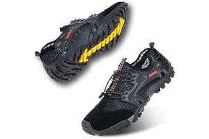 VTASQ Męskie buty trekkingowe, sportowe sandały outdoorowe, na lato, do wędrówek, oddychania, z siateczki, lekkie, antypoślizgowe, oddychające, szybkoschnące