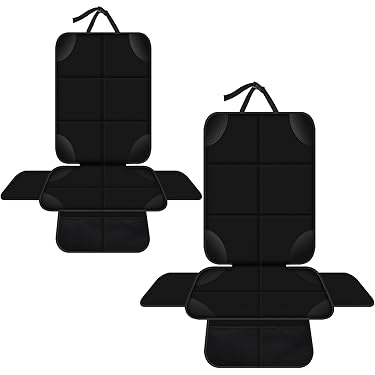 LIONSTRONG - Protection De Siège Voiture - Pour Siège Auto - Protection Siege Arriere Voiture Enfants Haut De Gamme - Compatible ISOFIX (2-SET