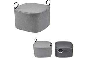 ZLIT Cubierta de polvo del proyector, cubierta de protección sucia plegable a prueba de polvo, adecuada para proyector de video en el hogar y al aire libre