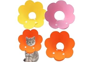 CFSVVD 3 StüCke Schutzkragen Hund, Leckschutz Hund, Verstellbar Halskrause für Hunde, Hundekragen Zur Genesung Nach Einer Operation Oder Wunde Bei Hunden und Katzen