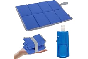 BDSHUNBF Folding Foam Sit Mat Insulated Waterproof Hiking Seat Pad Moisture-Proof Folding Seat Mat Portable Seat Cushion for Outdoor Stadium Seats Walkers Camping Park Picnic Playground