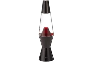 Schylling 7103 Mini lampe à lave volcan, blanc, orange et rouge 25,4 cm