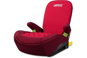 LETTAS I-SIZE Siège Auto ISOFIX Groupe 3 (125-150cm, 22-36 kg) Rehausseur Voiture Enfant de 6 à 12 ans