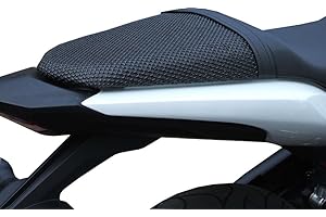 TRIBOSEAT Coprisella Passeggero Antiscivolo Nero Compatibile Con Honda Hornet CB600F (1998-2006) / (2011-2013)