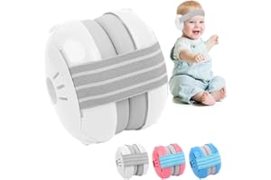 Rppiup Baby Ear Defenders for 0-36 Months, Baby Earmuffs Hearing Protection for Toddlers, Adjustable Noise Cancelling Headphones Protectors Babies Travel Essentials Ear Muffs for Sleeping Airplane