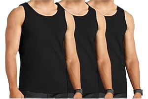 Molten Creek® 6X Pack Mens Vests Classic Sports 100% Cotton Tank Tops Summer Training Gym Sports Sleeveless Casual Undershirts S-2XL