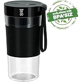Vestel Mix&amp;Go Şarj Edilebilir Siyah Blender