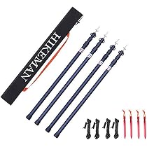 Lot De 2 Cordes Réfléchissantes Pour Tente - 4m X 4mm Avec Tendeurs - Parfaite Pour Camping Et Randonnée