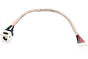 Deal4GO DC Power Jack Cable Charging Port for MSi GE62 GE72 GF62 GF72 GL62 GL72 PL62 GP62 GP72 GS70 PE70 PE72 GV72 WS60 PX60 GE62VR GE72VR GP62VR GP72VR