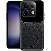 Case Compatible with Zebana Xiaomi Redmi Note 13 Pro 5G Zebana Lens Leather Case Black