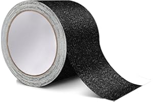YELAIYEHAO Traction sur Ruban antidérapant - adhésif, frottement, escaliers, abrasifs, Sculptures, Indoor, 5cm x 5 m - Outdoor - Noir