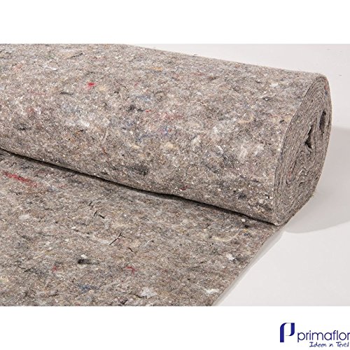 Premium Teichvlies – 2,00x10m (10m²) ✓ 500g/m² ✓ Verrottet nicht ✓ Stopft Löcher | Hochwertiges Schutzvlies für Teichfolien | Geeignet als Poolvlies / Unterlage für Pool-Folien | Unterlegvlies im Garten | Bodenvlies, Bodenschutzvlies im Teichbau - 2