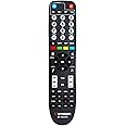 Octagon SF8008 4K UHD 2/1 Universal Remote Control (New Model, Black, 51 keys)