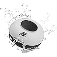 Music Hero Speaker 3W con ventosa, tasti per musica e chiamate, microfono integrato e vivavoce, protetto dall'acqua per utili