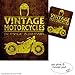 Geschenkset: 1 Poster Kunstdruck (50x40 cm) + 1 Mauspad (23x19 cm) - Motorradsport, Vintage Motorcycles Service And Repair