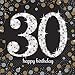 Produktbild 16 Servietten * SPARKLING 30. * für eine Party zum Geburtstag // Napkins dreißig thirty