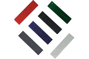 TRANSTOOLS Plastic Window Glass Glazing Spacers Packers - 1000 Mixed Pack