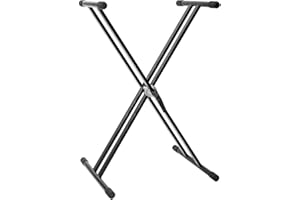 KEYBOARD STÄNDER MIT SPANNVERSCHLUSS Music Store KB-8 Keyboardständer Doppel"X" Stativ bis 30 kg