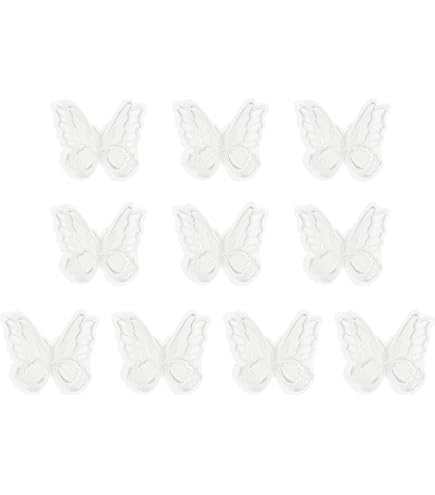 20 Patches Papillon Brodés Paillettes – Appliques 3D Pour Vêtements, Jeans, Réparation Déco