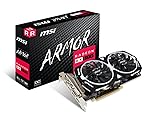 MSI V341-236R Radeon RX 570 Armor 8G OC Grafikkarte schwarz/rot