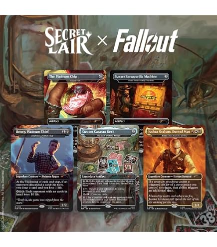 Magic the Gathering Secret Lair x Fallout: Greet The Dog (Foil