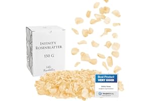 Mia Milano Petali di Rosa Veri I Regalo Romantico per Donne I Fiori di Rose Vere in Scatola Regalo I San Valentino Regalo I Petali di Rosa conservati (Champagne, 150g)