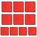 Produktbild Maiqiken 10pcs Reflektor Streifen Gelb Selbstklebende Für Auto Lkw Anhänger Sicherheit Warnung Reflektorband Tape Aufkleber 60 x 60mm