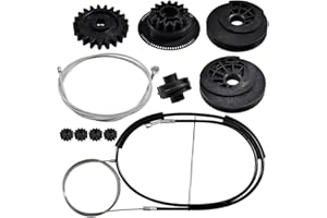 CANJPTON Führungsschiene Elektroschiebetür Reparatursatz Elektrische Schiebetür Rolle Reparatursatz für Mercedes Vito Viano V-Klasse W447 A6398200442