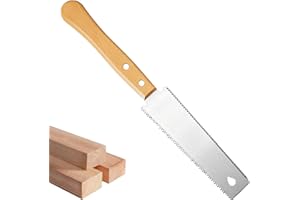 KAIYAYA Sega Giapponese per Legno, Doppio Taglio 11/17 Tpi, Seghetto Giapponese 300mm Seghetto per Potatura e Lavorazione Taglio Fine e Grosso Lavorazione del Legno, Falegnami