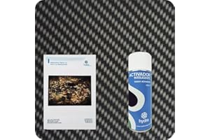 ‎HYDRA WATER TRANSFER PRINTING BASIC Wassertransferdruck Starter Set Hydro Dipping Kit: Aktivator Spraydose 400 ml + Grundlegende Bedienungsanleitung + Wassertransferdruck Folie Breite: 50cm. Länge: 200cm (HFC-002)