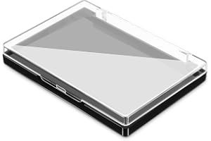EPIGEIST Empty Makeup Palette Med Transparent Lock Magnetisk Makeup Förvaring För Ögonskugga Robust Design