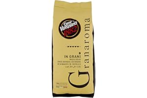 CAFFÈ VERGNANO Caffe' Vergnano - Café en Grains Gran Aroma 1kg - Produit artisanal italien