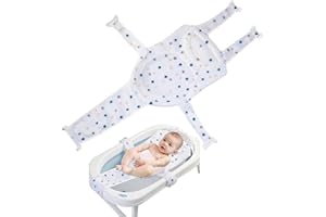 ZLXFT Bagnetto Supporto Sedile Regolabile,Cuscino Bagnetto Neonato,Riduttore Vaschetta Bagnetto,Tappetino da Bagno,Rete Bagnetto Sedile Inserto,Bagnetti Antiscivolo Cuscino Supporto per Bagnetto