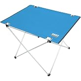 HAEGS Ultralight Katlanır Kamp Masası, Piknik, BBQ, Doğa Aktiviteleri, Hiking, Plaj i&ccedil;in Taşınabilir Kompakt Roll Up Outdoor 