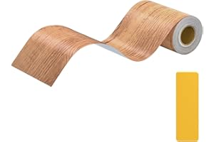 Lifuncren 10 cm x 15 m Tapetenbordüre Selbstklebend, Wasserdichtes Selbstklebende Bordüre Wandtattoo, Klebeband Holzoptik, Holzmaserung Reparatur Klebeband für Möbel Tür Boden Küche (Begonienholz)