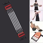 BUFFER&reg; G&ouml;ğ&uuml;s Genişletme ve Kuvvet Egzersiz Aleti &ndash; 5 Yaylı 5 Kademeli Ayarlanabilir Fitness ve Kuvvet Antrenmanı Ekipmanı