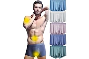 KEYULI 3/5PCS Men's Massage Magnetic Therapy Underwear Magnetic Therapy Energetic Men Pants Energy Field Therapy Underwear