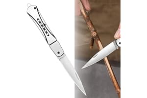 Cutiolly Coltello Pieghevole,Coltello Sopravvivenza,Coltellino Tascabile,Coltello Tascabile,Coltello Campeggio,Coltello Portatile,Coltello Tascabile Pieghevole,per Campeggio Caccia Sopravvivenza