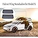 Produktbild Teslaowner Falcon Schiebedach, Sonnenschirme, Dachfenster Blind Schattierung Netto Vorhang für Model X