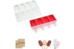 ! SALE ! KunpengZen Kuchenformen – Silikon-Kuchen- und Geleeformen, BPA-frei, Kuchen- und Geleeformenset, Eisformen, zum Herstellen von Desserts, Cake Pops und Eis am Stiel, Weihnachtsgeschenke